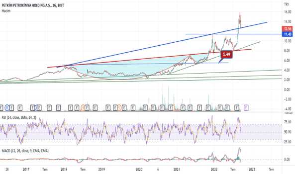 Petkm - Hisse Yorum, Teknik Analiz ve Değerlendirme - PETKIM