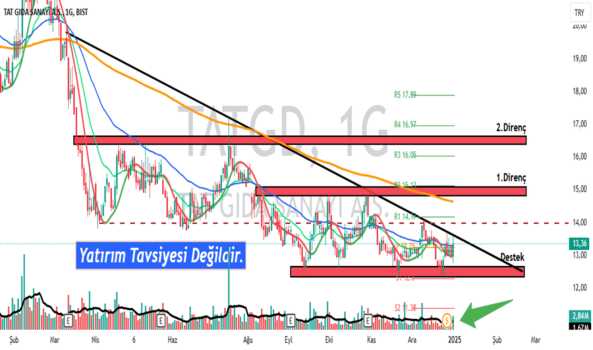 1Ocak 1, 2025 23:37 - TATGD - Hisse Yorum ve Teknik Analiz - TAT GIDA