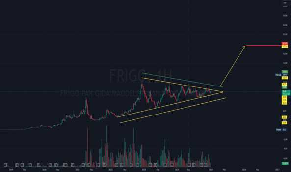 3 Ocak 2025 - #FRIGO - FRİGO sıkışan sıkıştırılan bir tahta ORTA vade NE YAPAR? - FRIGO PAK GIDA