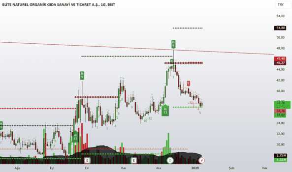 1Ocak 8, 2025 14:43 - ELITE - Hisse Yorum ve Teknik Analiz - ELITE NATUREL ORGANIK GIDA