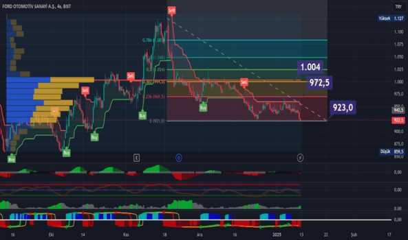 11 Ocak 2025 - FROTO hissesinde satış eğilimi göze çarpıyor - FORD OTOSAN