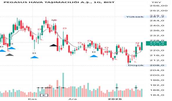 22 Ocak 2025 - Pgsus Teknik Analiz - PEGASUS
