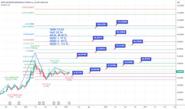 7 Şubat 2025 - DESPC - Hisse Yorum ve Teknik Analiz - DESPEC BILGISAYAR