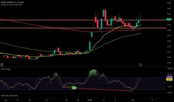 9 Şubat 2025 - HEDEF - Hisse Yorum ve Teknik Analiz - HEDEF HOLDING
