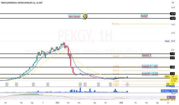 13 Şubat 2025 - Pekgy - Hisse Yorum ve Teknik Analiz - PEKER GMYO