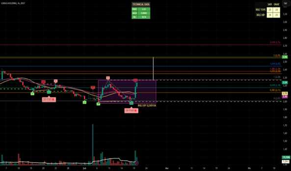 19 Şubat 2025 - LRSHO - Hisse Yorum ve Teknik Analiz - LORAS HOLDING